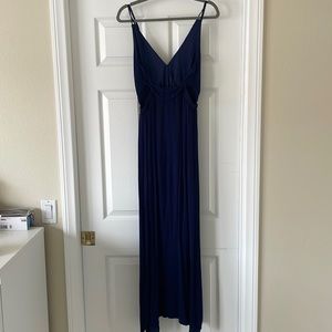 Lulu’s Navy Blue Maxi Dress